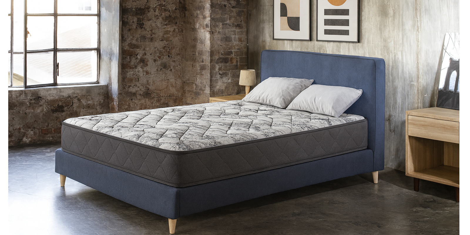 Dettaglio materasso memory foam